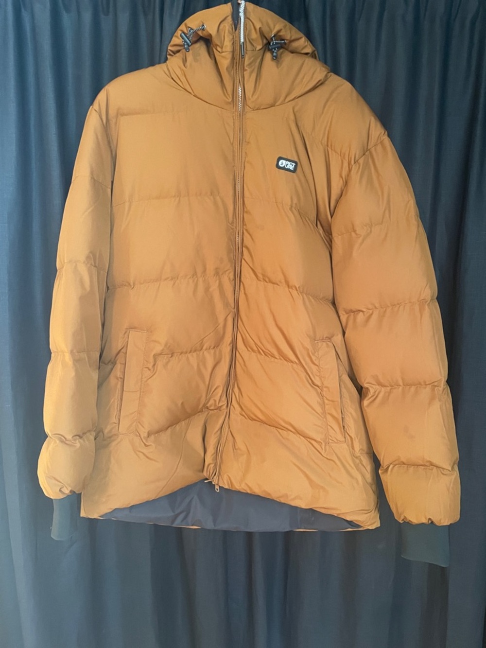 Picture Puffer Jacket with Hood - reversible